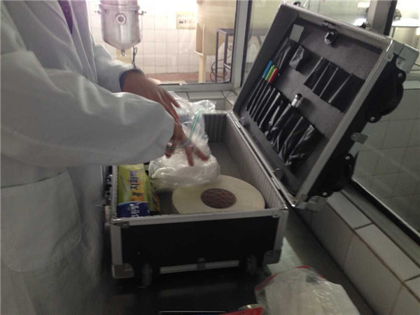 Foreign customer inspection sampling